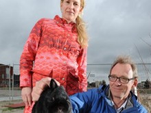 Paulien Schopman en Robert Borghuis, bestuursleden stichting Boerderij op IJburg.