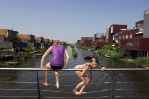 Springen in Oost