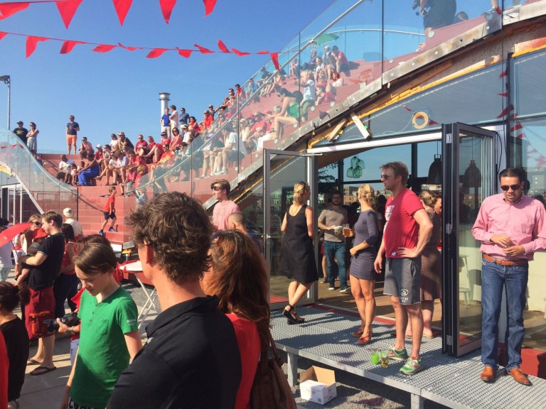 Clubhuis tennisvereniging IJburg genomineerd voor Beste Gebouw van het Jaar