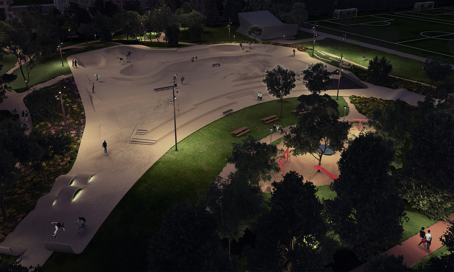 Start aanleg Skatepark Zeeburgereiland