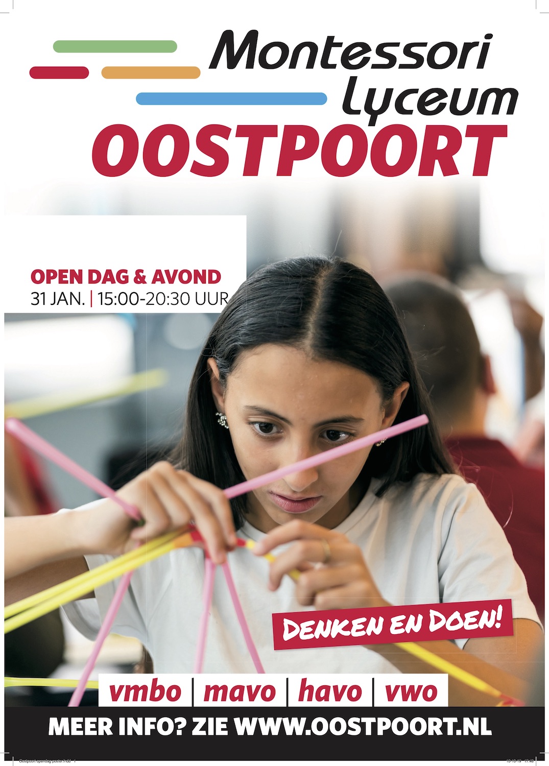 Open dag Montessori Lyceum Oostpoort op vrijdag 31 januari de Brug nieuws uit Amsterdam Oost Open dag Montessori Lyceum Oostpoort op vrijdag 31 januari de Brug nieuws uit Amsterdam Oost