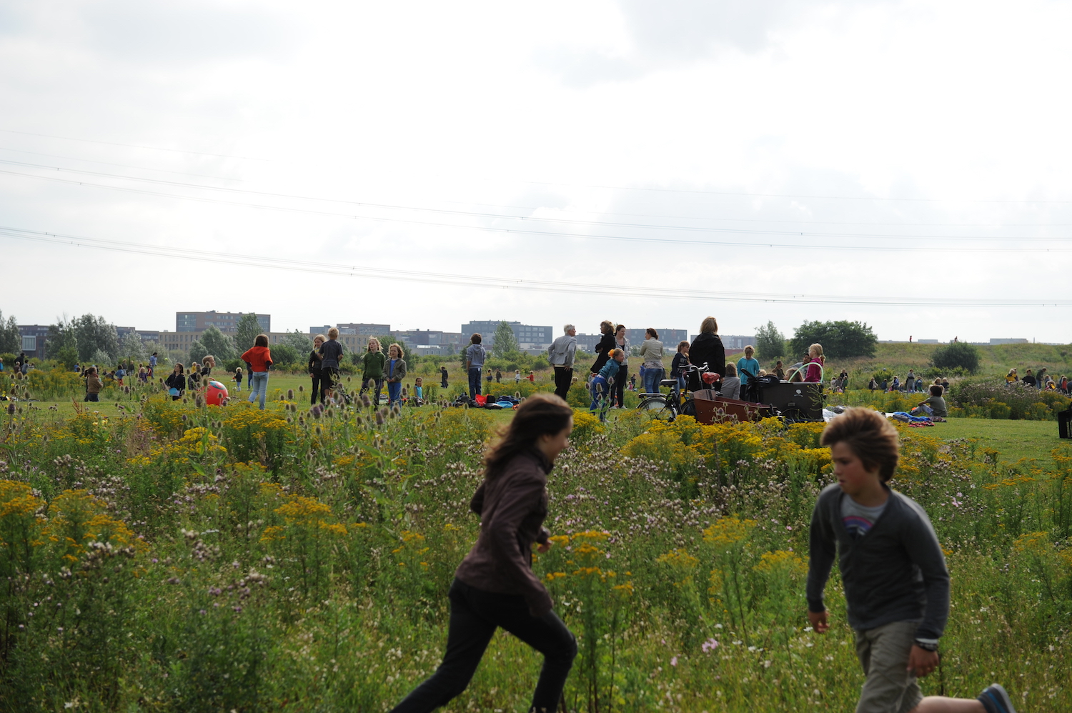 Meepraten over nieuwe inrichting Diemerpark