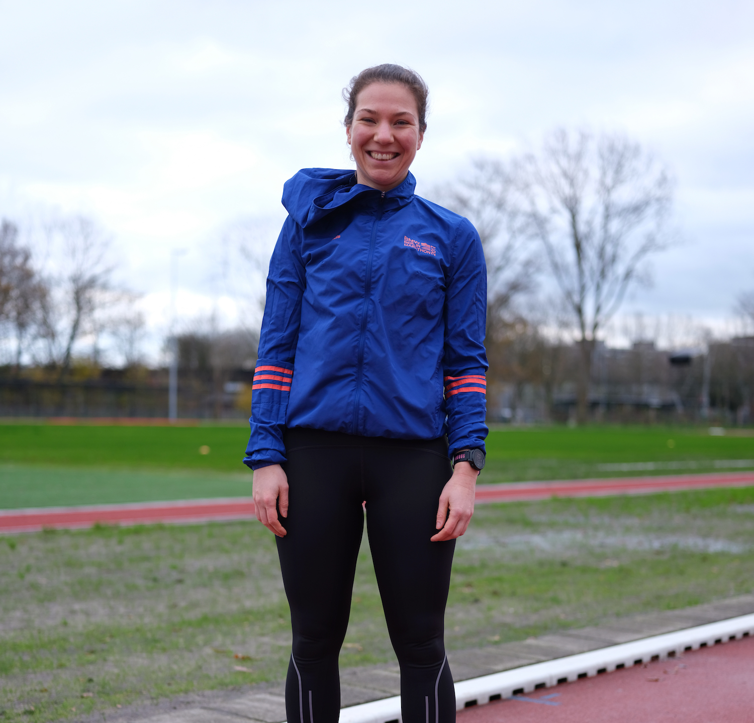 Op de baan bij AV’23 traint Renske Maas voor triatlons. ‘Alle pijn achteraf is het waard’