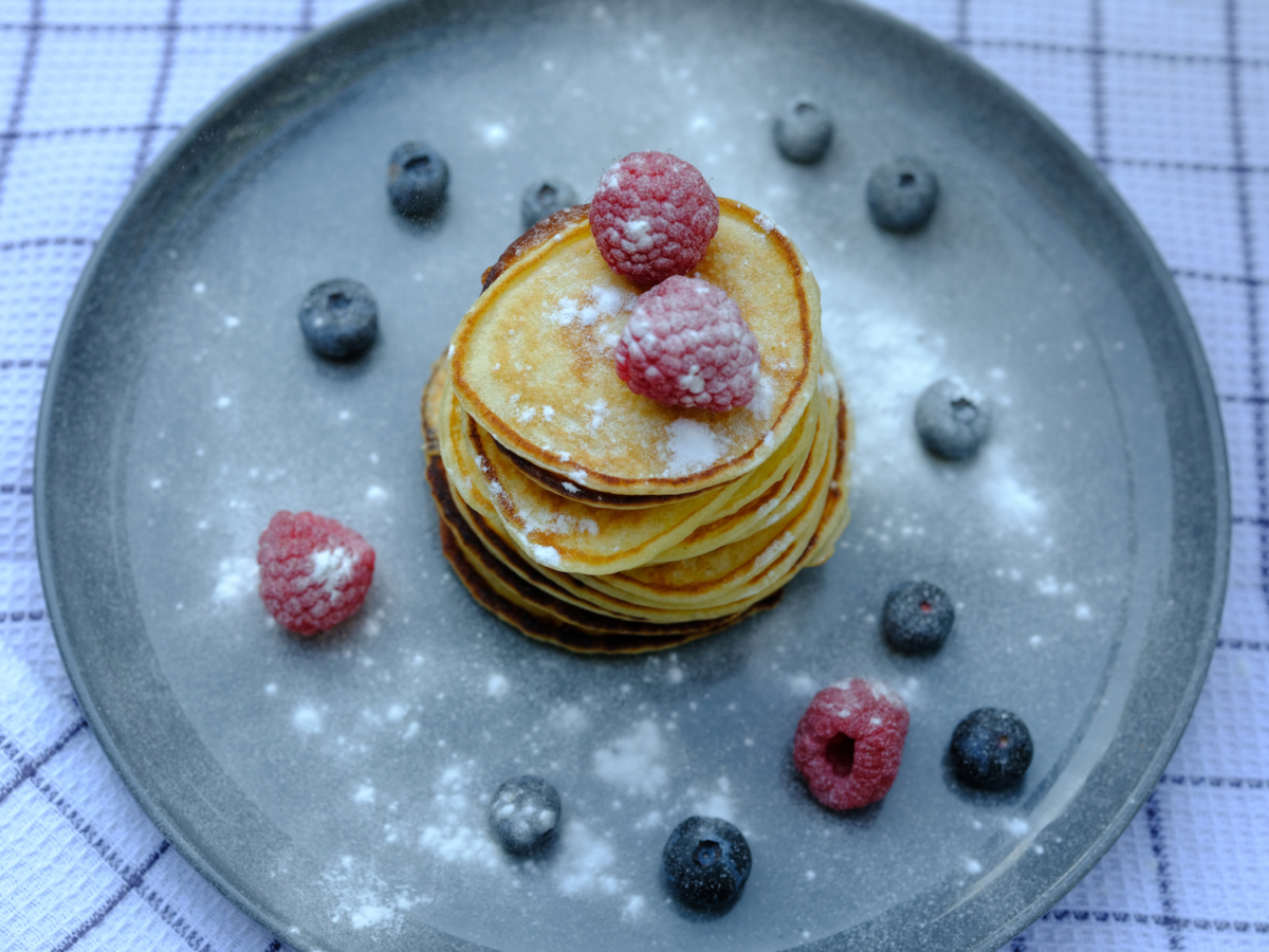 Recept American pancakes, ‘in een kwartier een indrukwekkende stapel