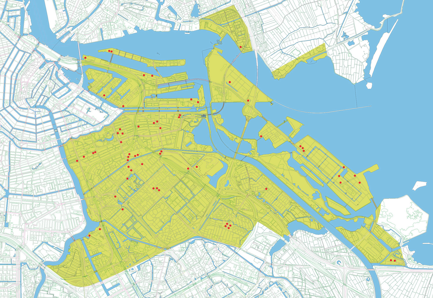 de Brug nu nog zichtbaarder – overal in Amsterdam-Oost