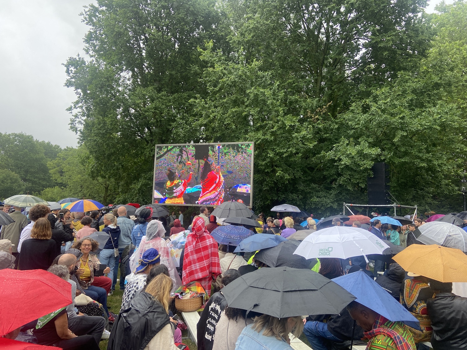 Keti Koti in het Oosterpark, excuses koning komen oprecht over