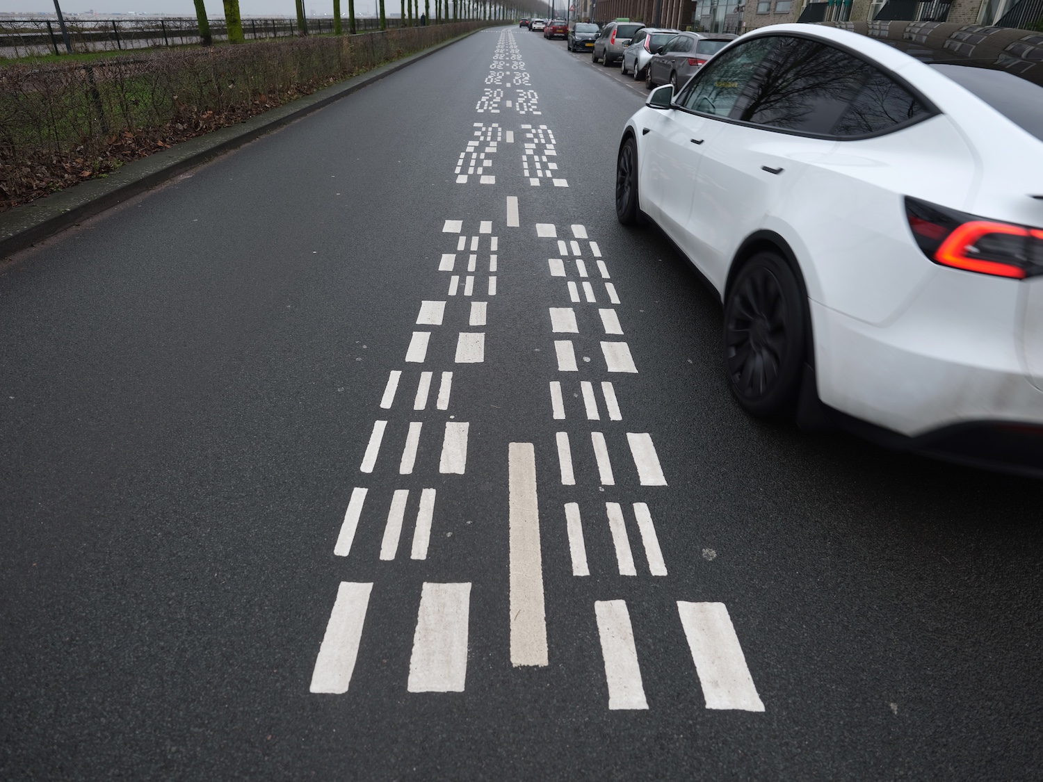 Juwelen op de weg