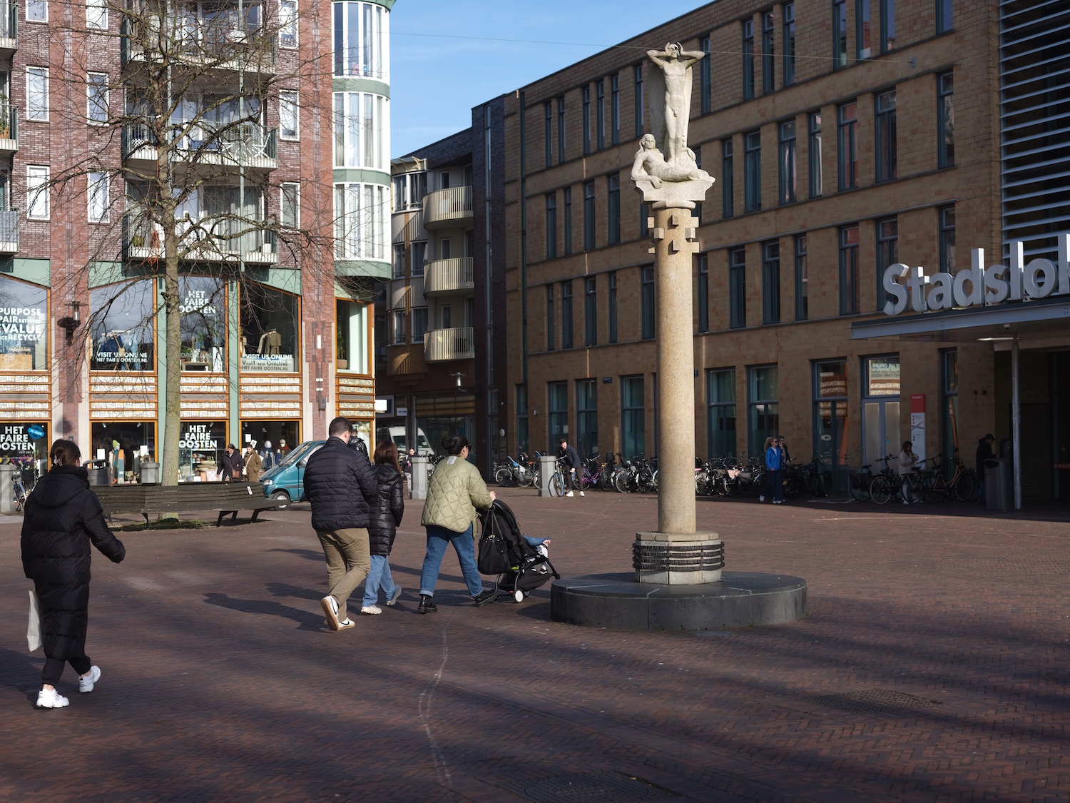 Op het Oranje-Vrijstaatplein: Het recht op vrijheid van gedachte