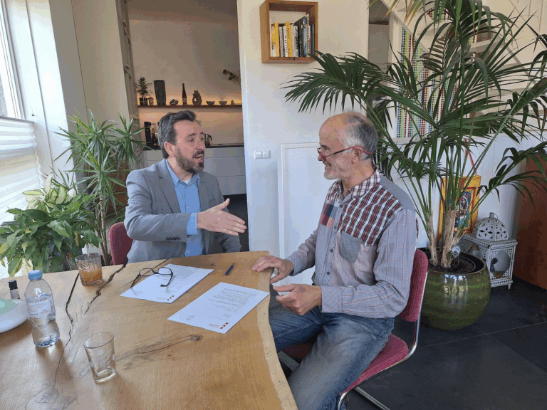 Wat doe je met 450.000 euro voor een duurzaam IJburg? ‘Een batterij voor duurzame energie is onze droom’