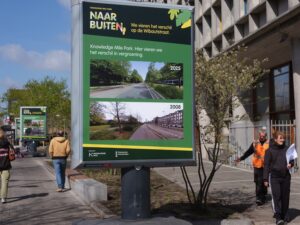 Vanmiddag: Knowlegde Mile gevierd met Naar Buiten Festival bij Weesperplein