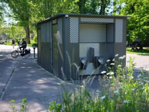Openbare toiletten in het Oosterpark worden al gevonden