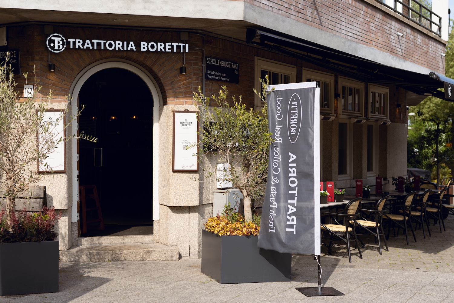 Maak kans op een diner in Trattoria Boretti aan de Weesperzijde