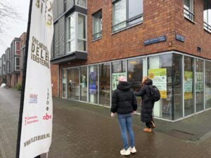 Peter Buwalda, Ruben van der Meer en een verkiezingsdebat in de Flexbieb