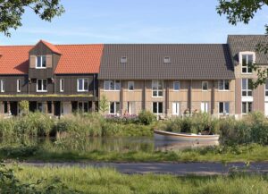 Wonen aan de Muidertrekvaart: De Kruitpadwal