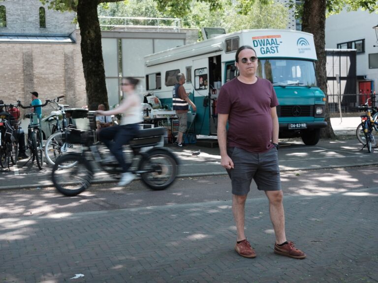 Werkbegeleider Patrick Theunissen van de Regenboog Groep: ‘Als de bus weg is, komt de chaos terug in het park’